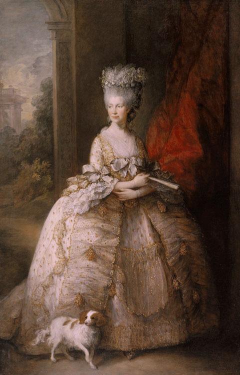 Thomas Gainsborough Queen Charlotte (mk25) France oil painting art